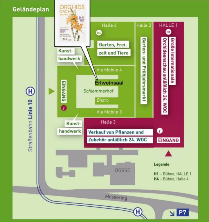 Geländeplan Messe Dresden